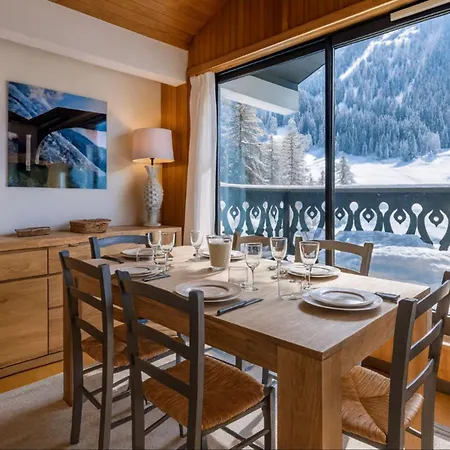 Lägenhet Beautiful With Superb View Of Mont Blanc