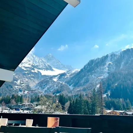 Close To The Slopes View Of Mont Blanc