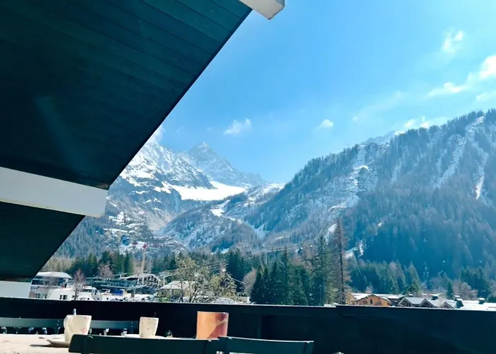 Close To The Slopes View Of Mont Blanc