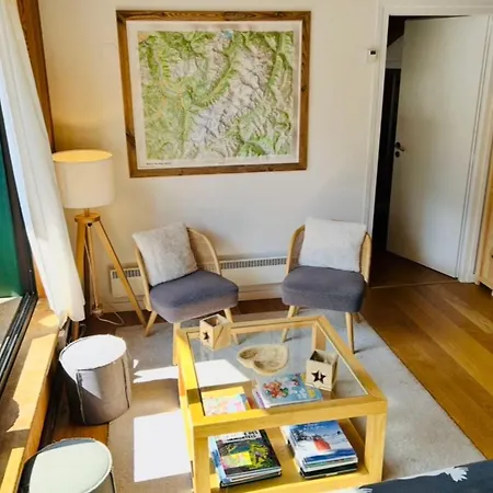 Close To The Slopes View Of Mont Blanc Apartman