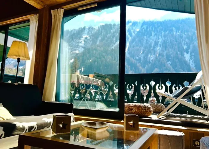 Apartman Close To The Slopes View Of Mont Blanc Chamonix