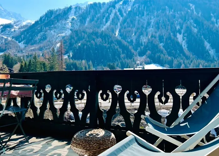 Apartman Close To The Slopes View Of Mont Blanc